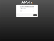 Tablet Screenshot of blog.admedia.com
